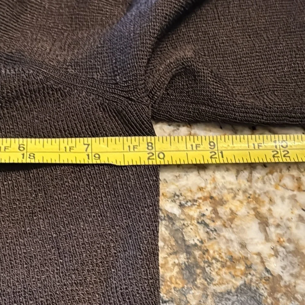 Ann Taylor Brown Shrug with Shawl Collar